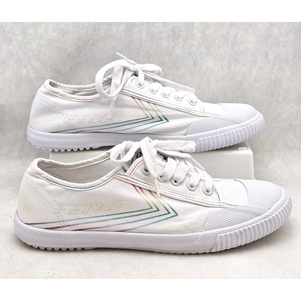 Feiyue Women's Size 8 Fe Lo 1920 Rainbow Martial Arts Kung Fu Canvas Sneakers